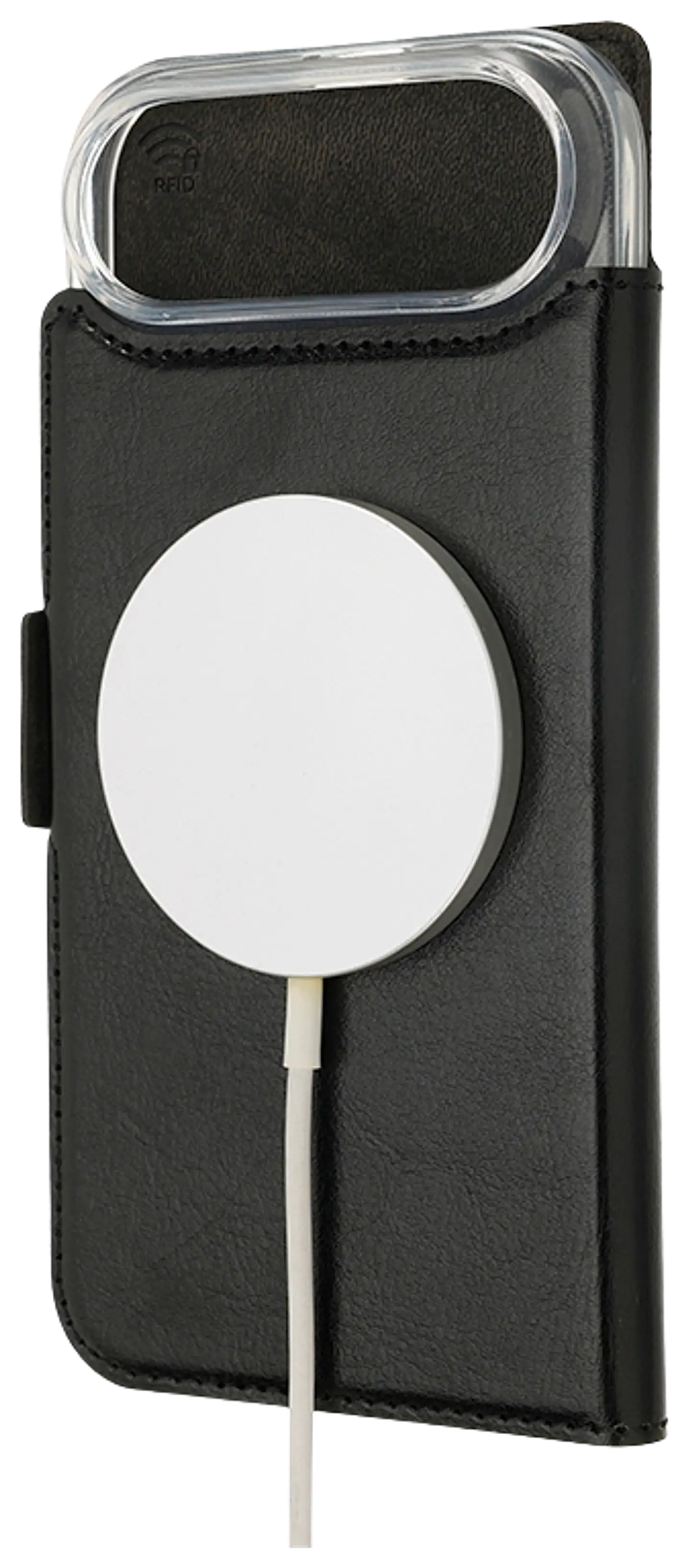 Wave MagSafe -yhteensopiva Book Case, Apple iPhone Air, Musta - 2