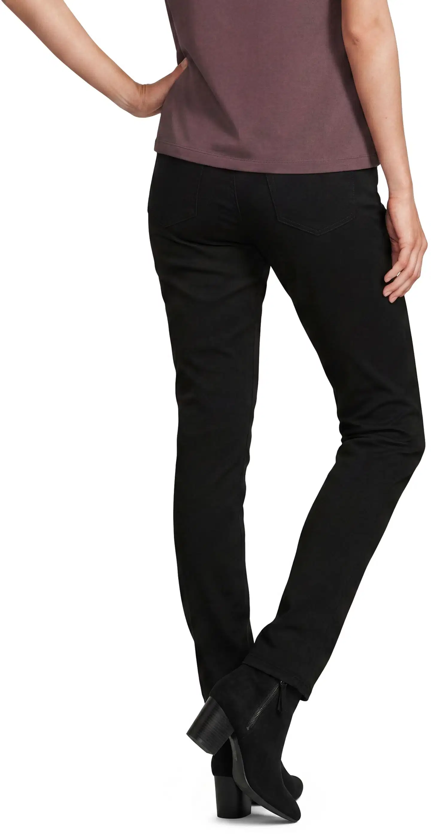 House naisten viisitaskuhousut 222H042401 - jet black - 3