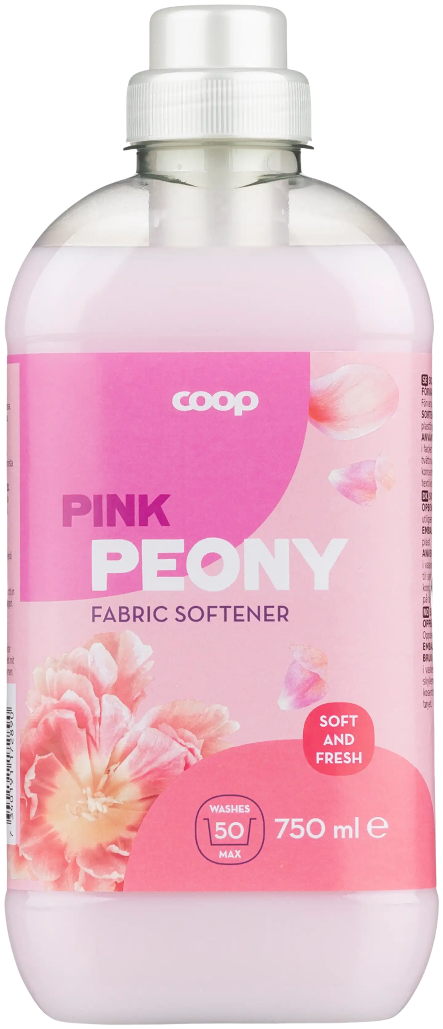 Coop pink peony huuhteluaine 750 ml