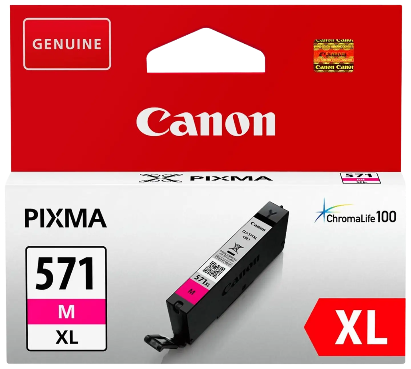 Canon Mustepatruuna CLI-571XL magenta - 2