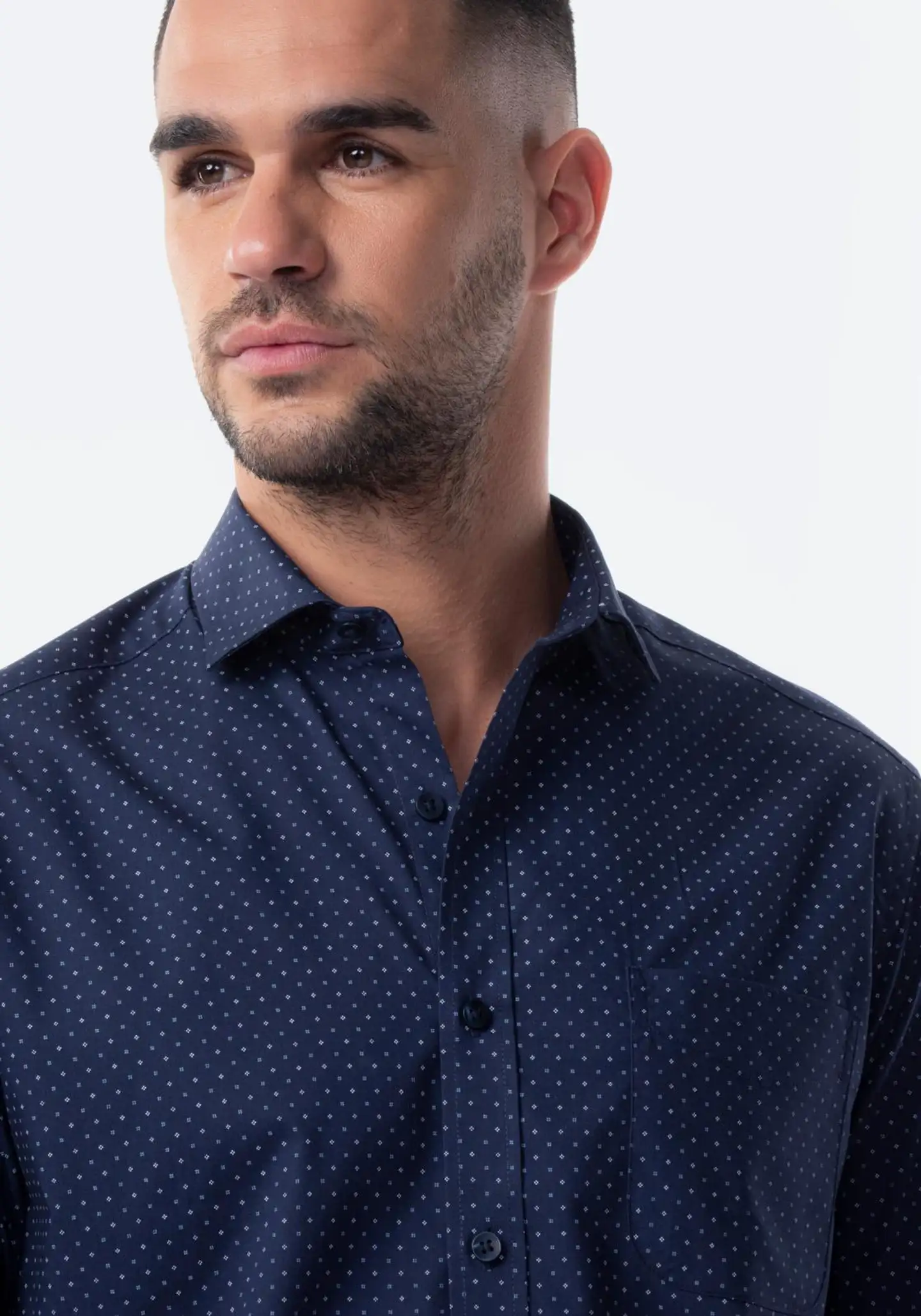 TEX miesten kauluspaita I274808 - Navy - 5