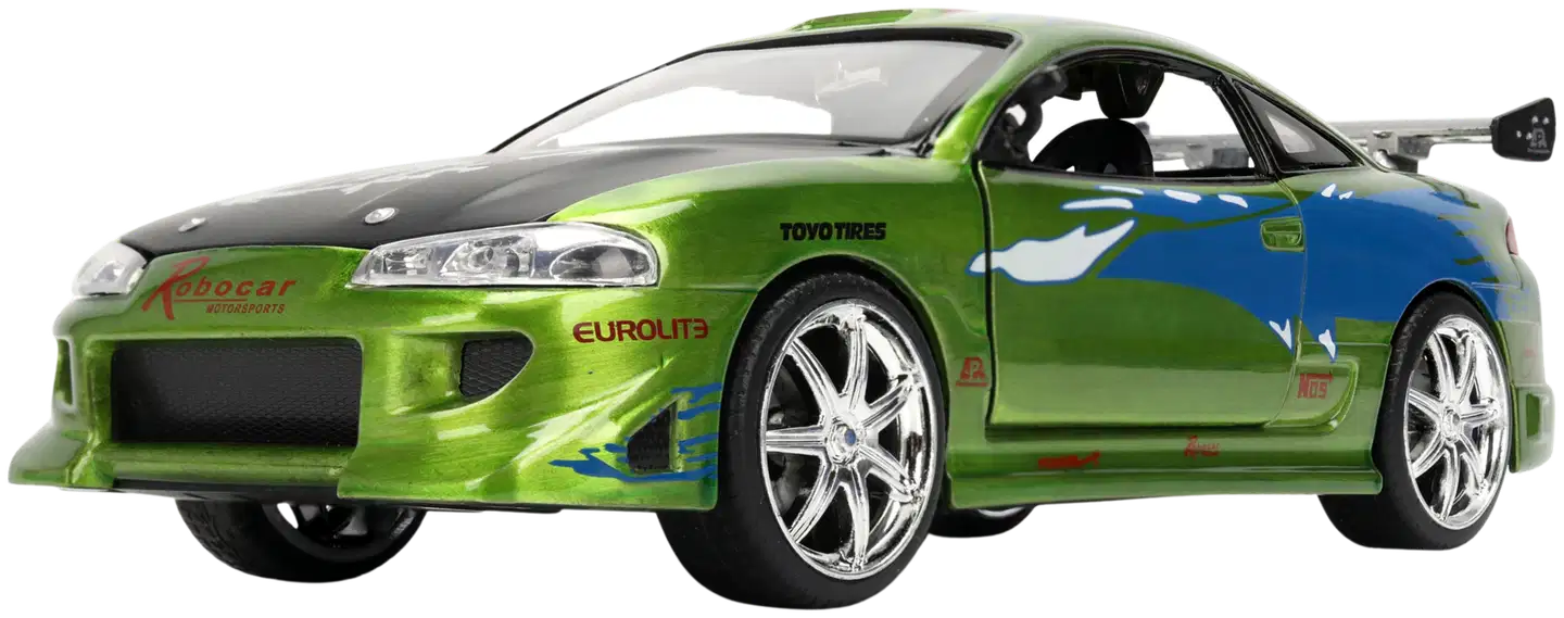 Jada - Fast & Furious Anniversary Brian's Mitsubishi Eclipse 1:24, 19 cm, die-cast - 4