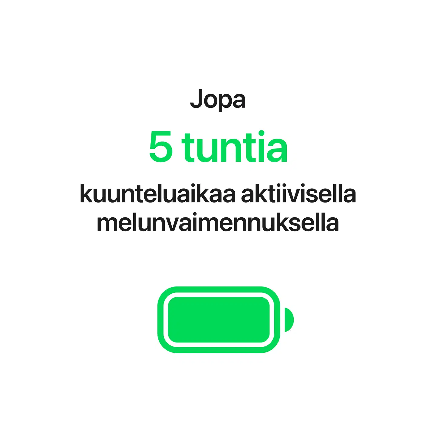 Apple langattomat vastamelunappikuulokkeet + langaton latauskotelo AirPods 5, MKFT4DN/A - 3