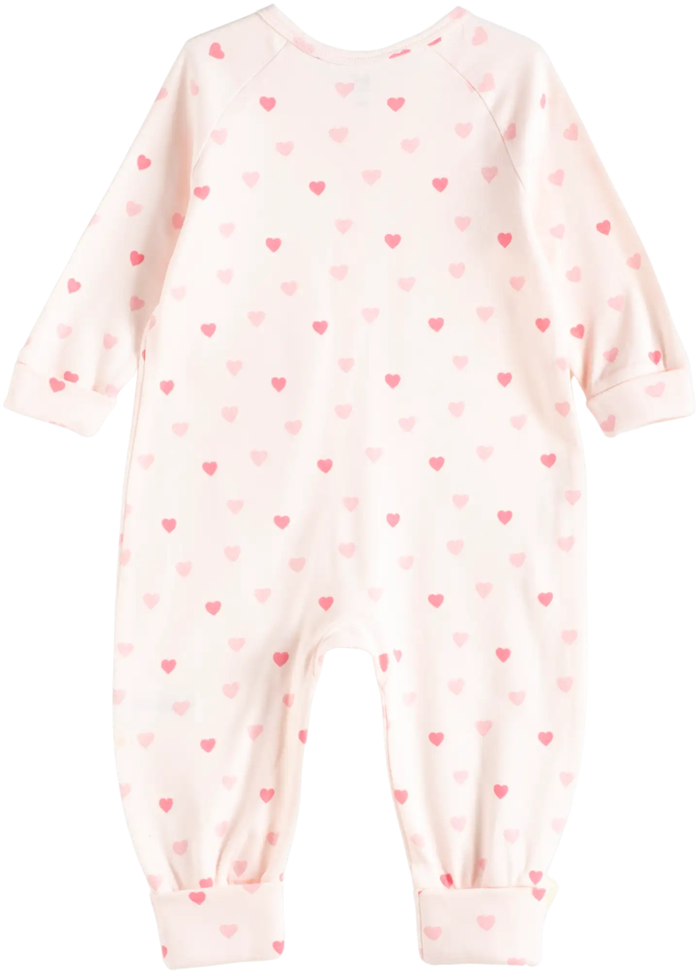 TEX BABY vauvojen pyjama Sydän I274051 - pink light - 2
