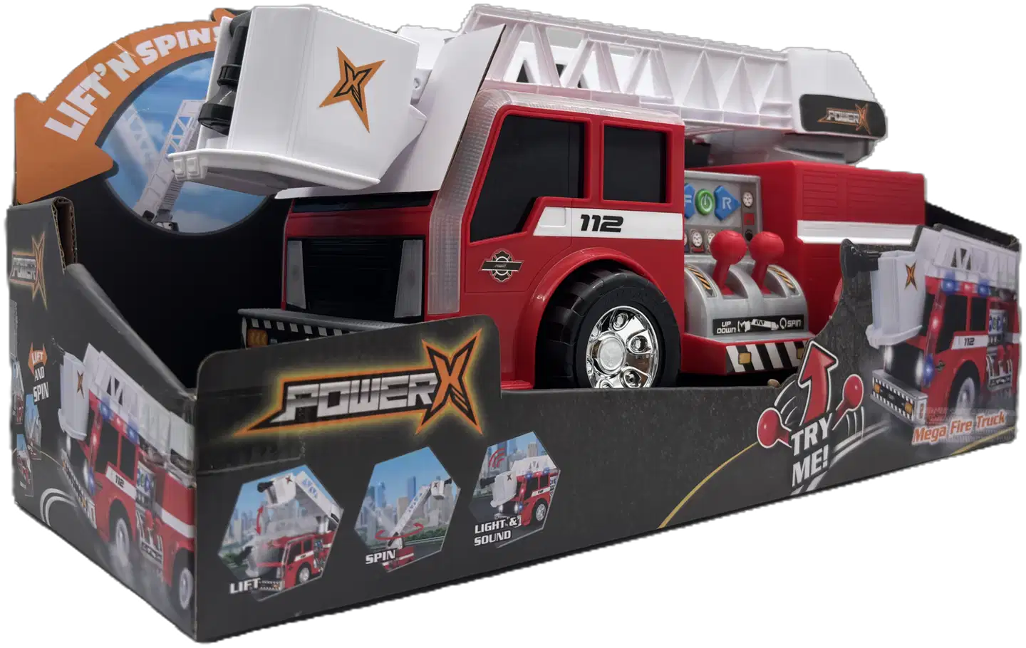 Power X Mega -paloauto elektroninen - 2