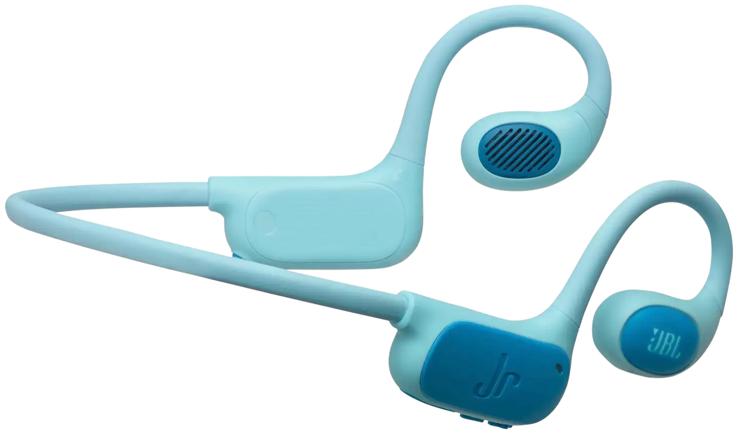 JBL langattomat avoimet kuulokkeet lapsille Junior Free sinivihreä - 6