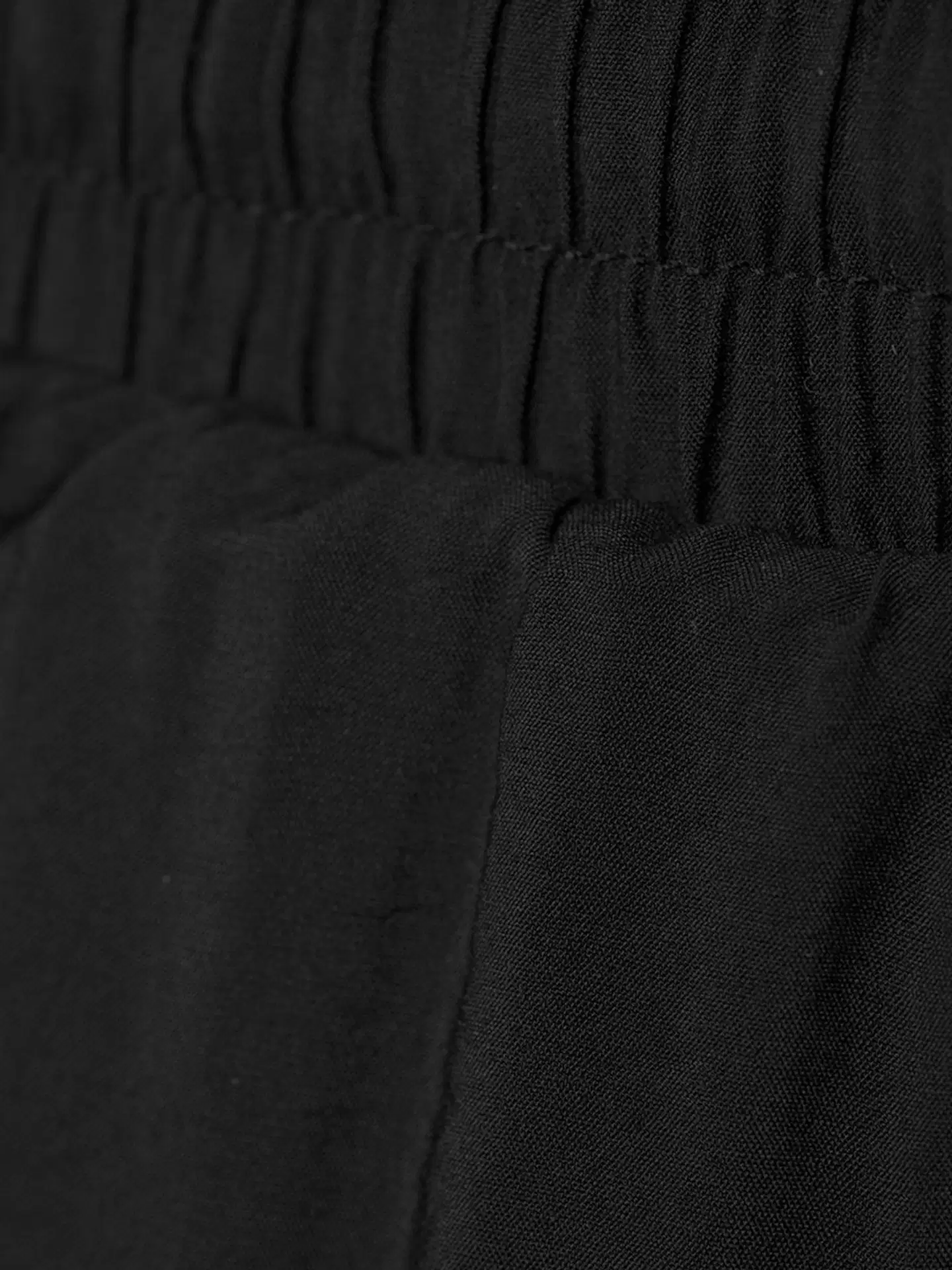 WKLY. naisten culottes-housut 222W090225 - BLACK - 5