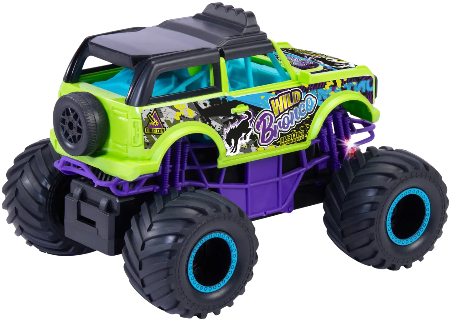 Dickie Toys monsteriauto Wild Bronco valo- ja äänitoiminnoin - 3