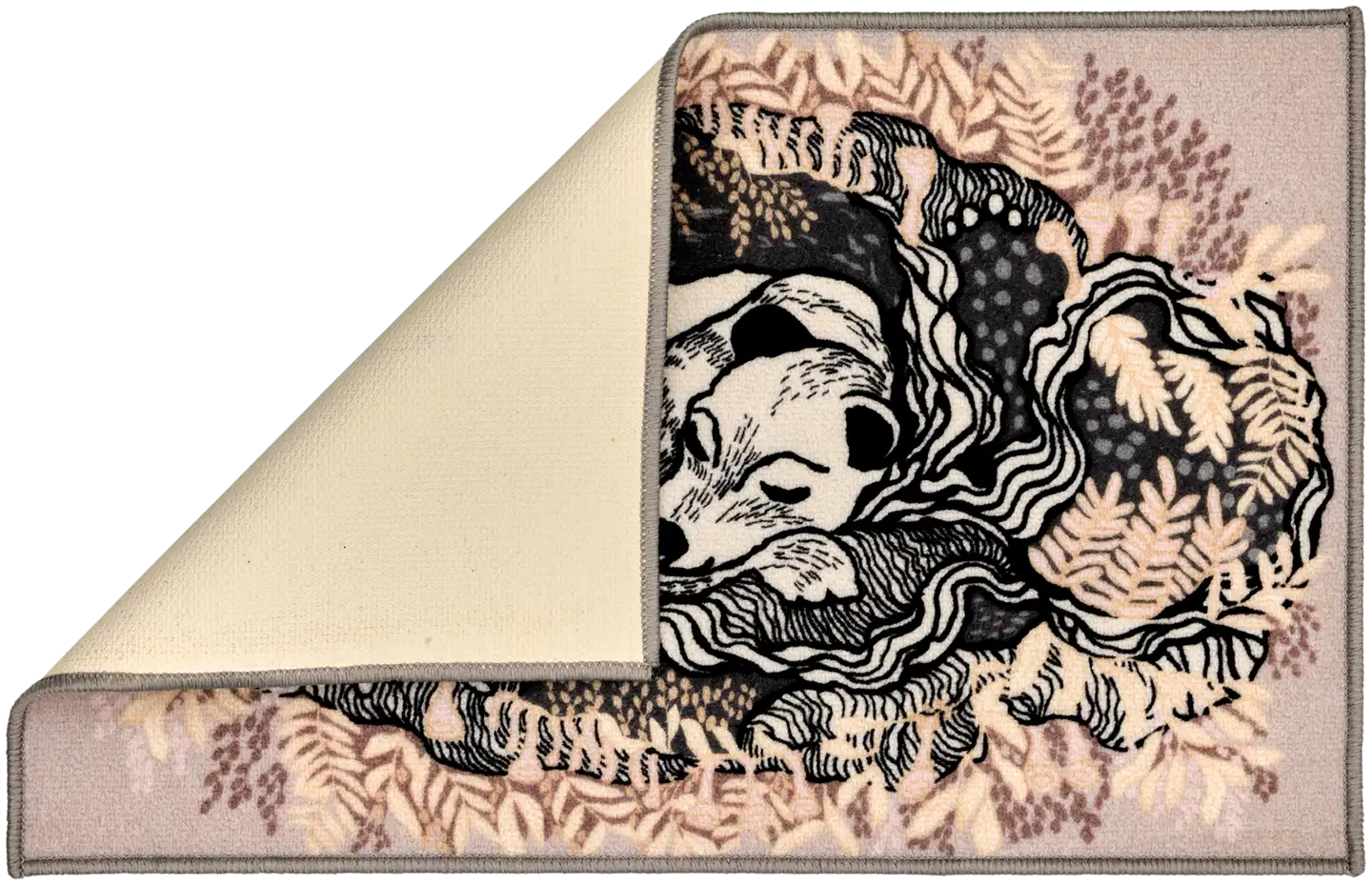 Vallila Unikeot kynnysmatto 50x80 cm beige - 2