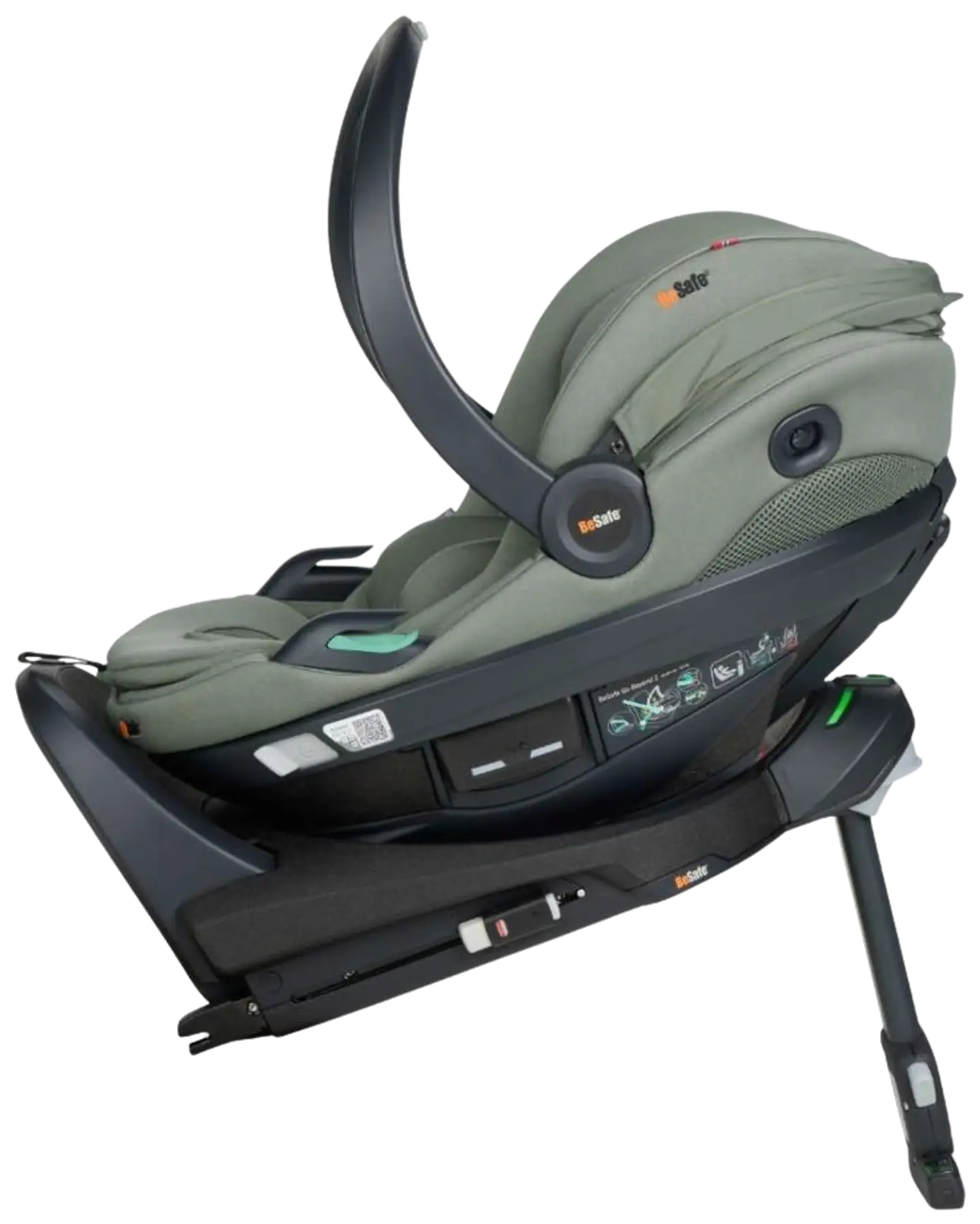 Besafe Go Beyond 2 turvakaukalo Meadow Green SoftB - 7