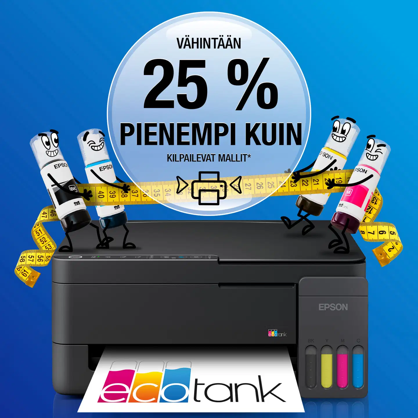 Epson EcoTank ET-2910 mustesäiliötulostin - 2
