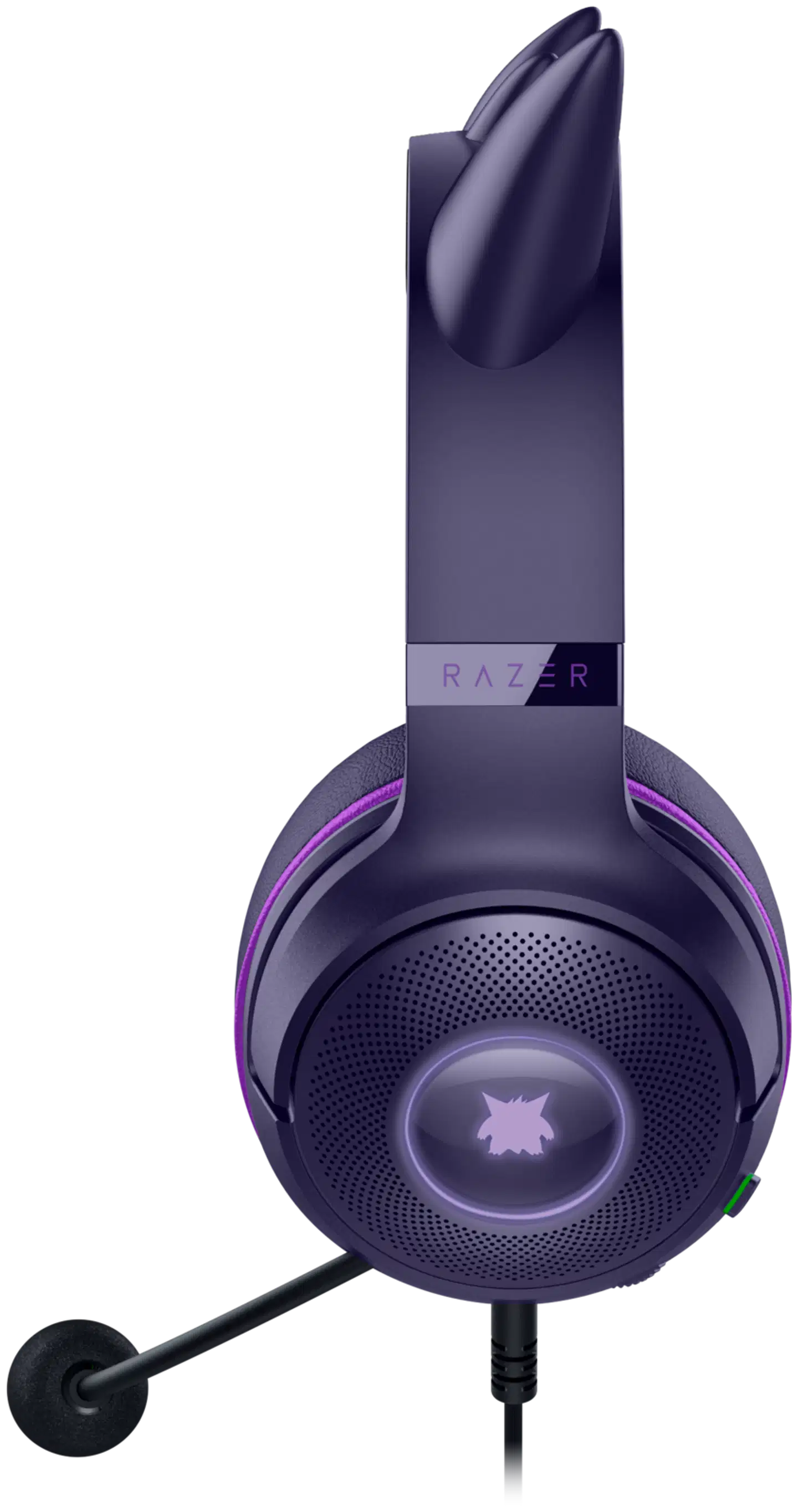 Razer Kraken Kitty V2 kuulokkeet, Pokemon Gengar edition - 3