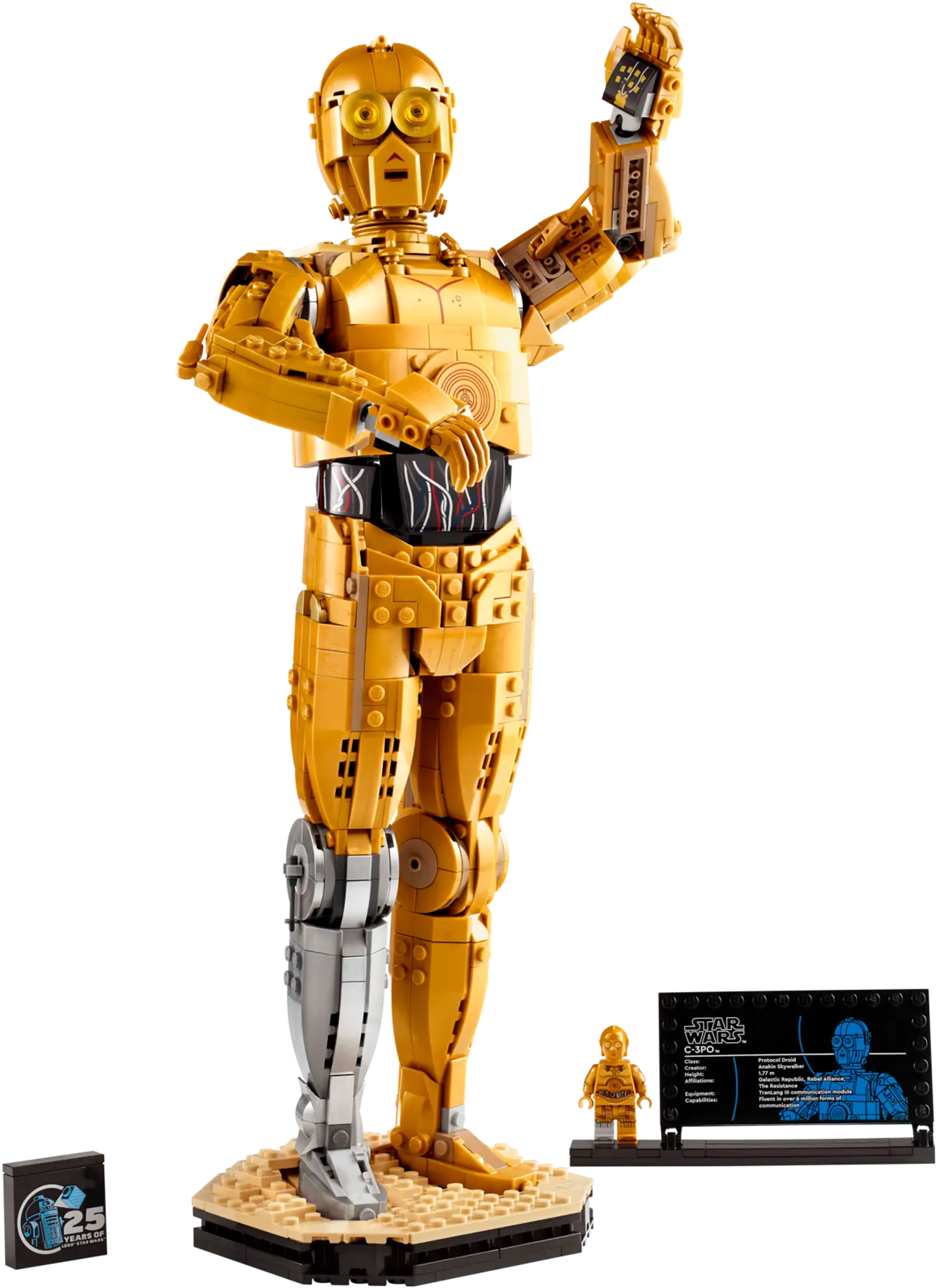 LEGO® Star Wars™ 75398 - C-3PO™ rakennettava droidihahmo - 4