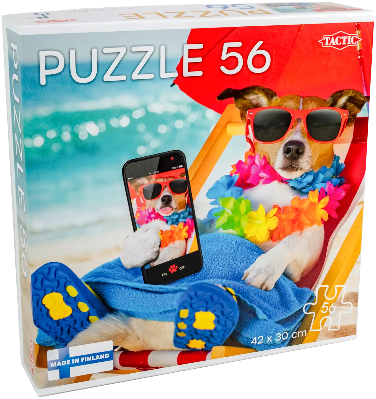 Tactic palapeli Jack Russel Dog Resting 56 palaa - 3