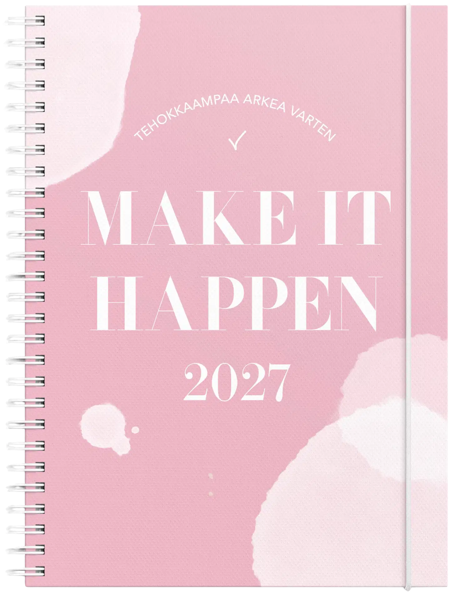 Burde Kalenteri 2027 Make It Happen roosa - 1