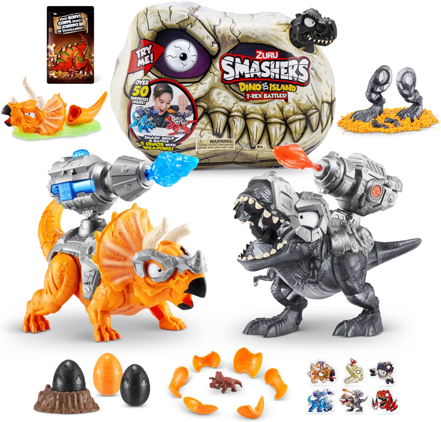 Dino Island S1 T-Rex Battle Playset - 4