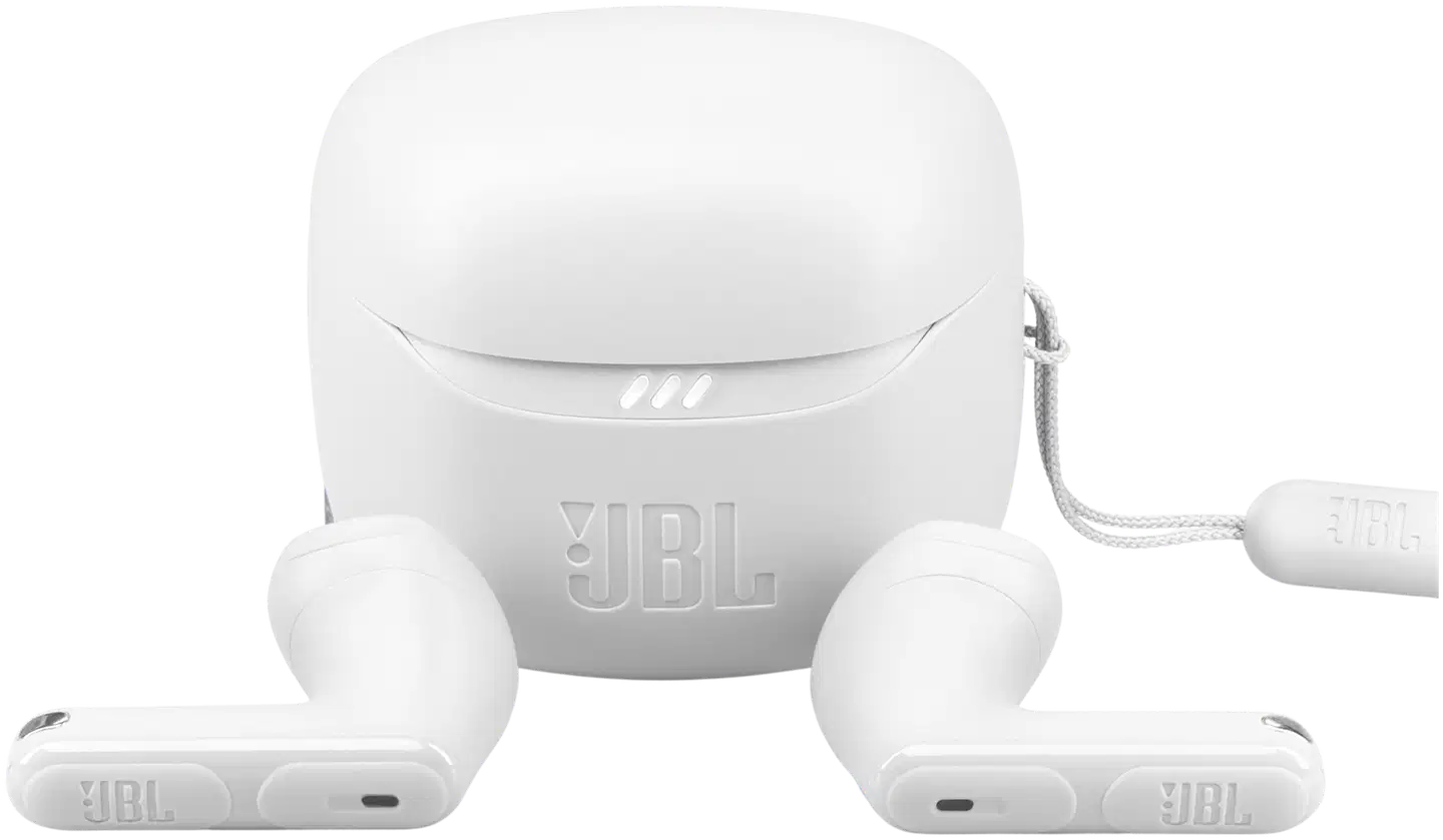 JBL langattomat vastamelunappikuulokkeet Tune Flex 3, valkoinen - 1