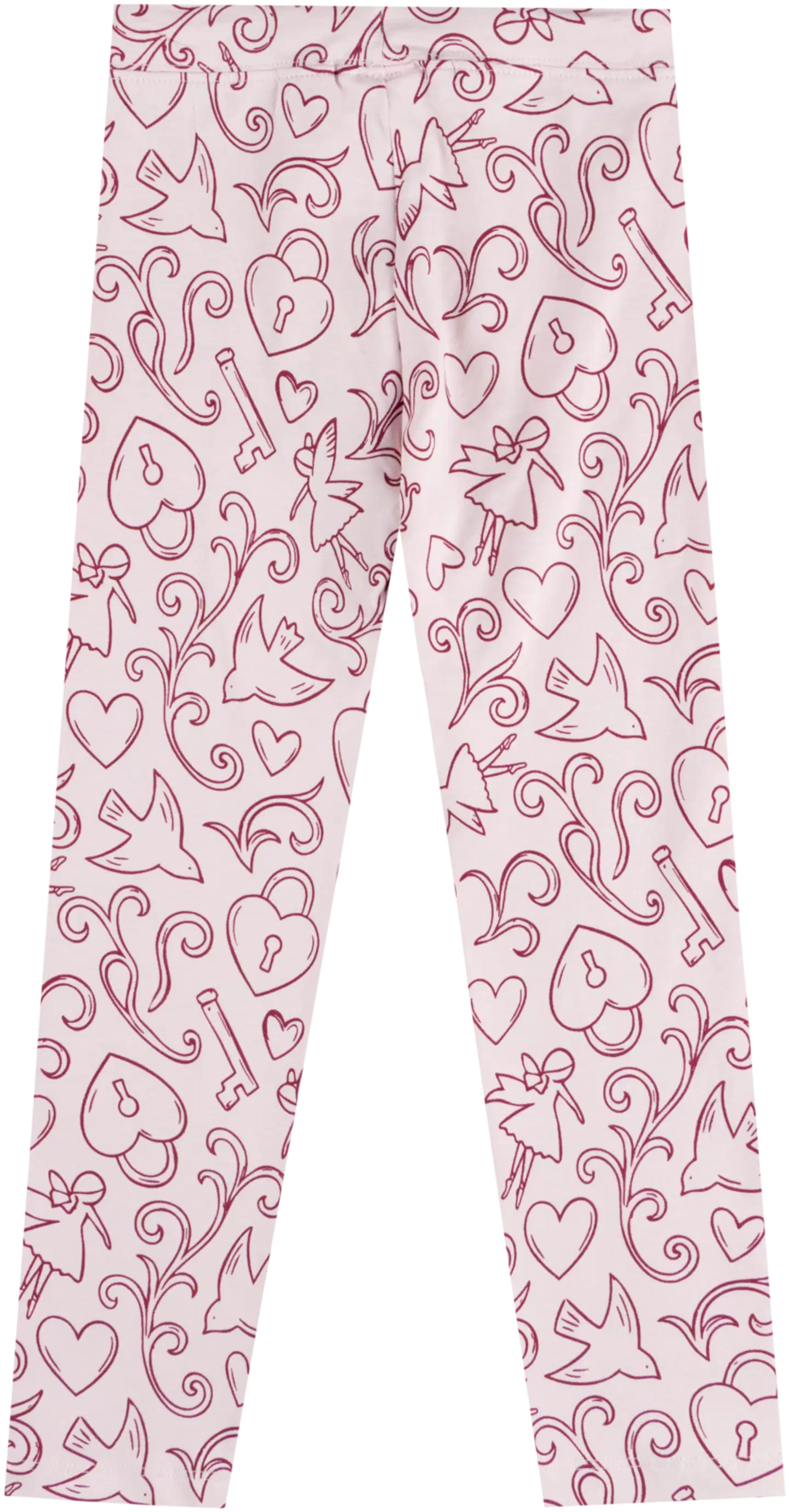 Ciraf lasten legginsit Kyyhky 25TC262819 - Pink A Boo - 2