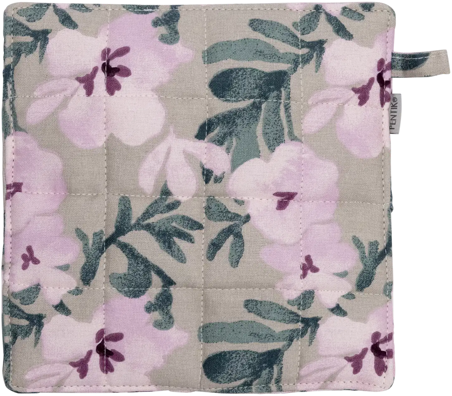 Pentik Hetki patalappu 2 kpl/setti 21x21 cm kukka beige - 1