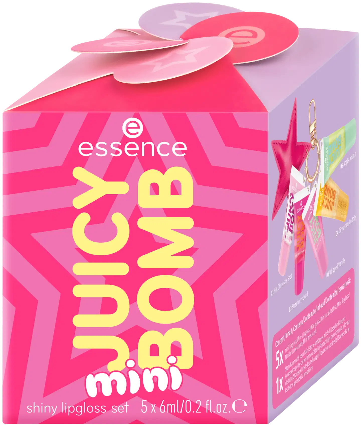 essence JUICY BOMB mini shiny lipgloss set 01 Holiday Happiness 30 ml - 1