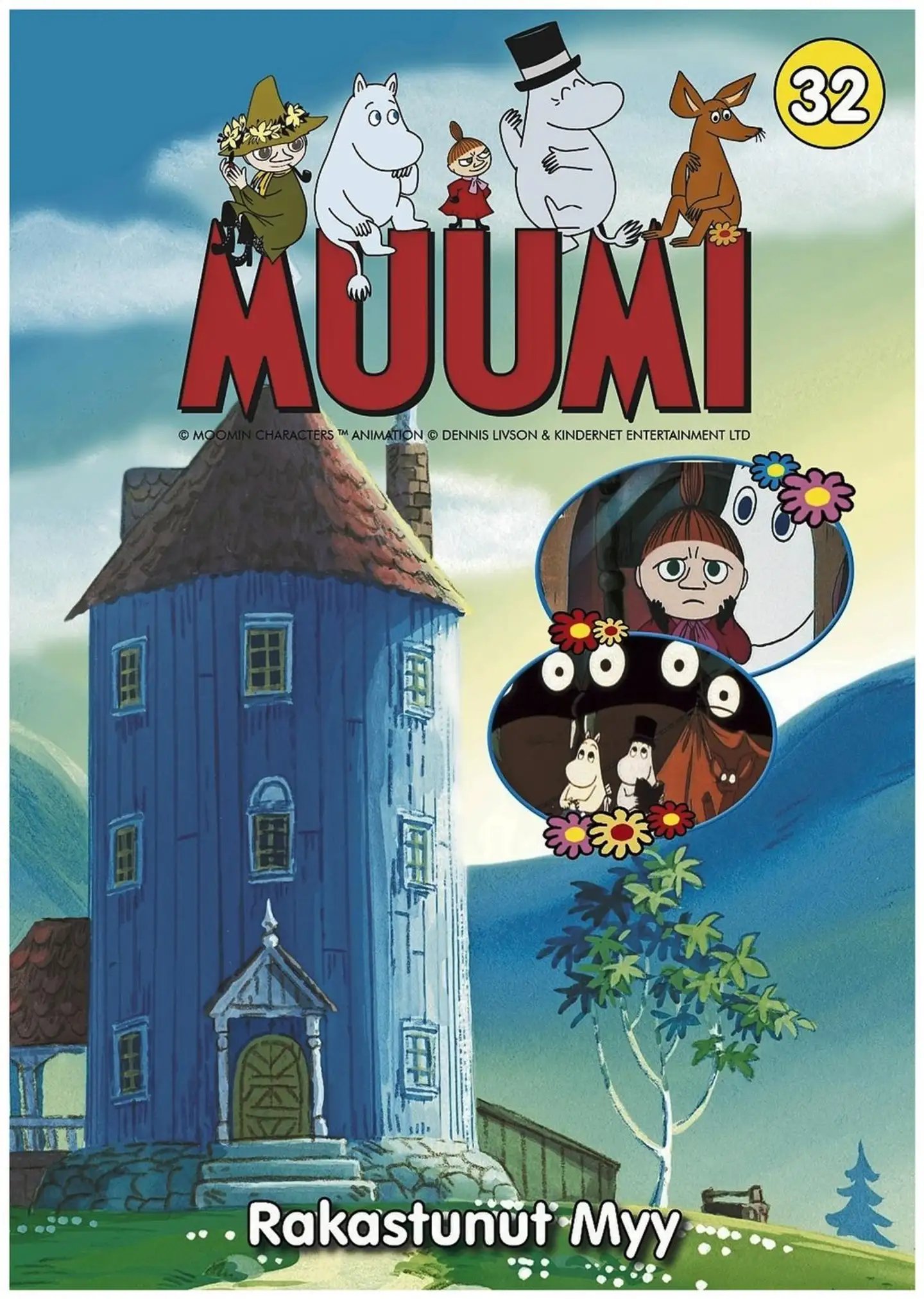 Muumi 32: Rakastunut Myy DVD