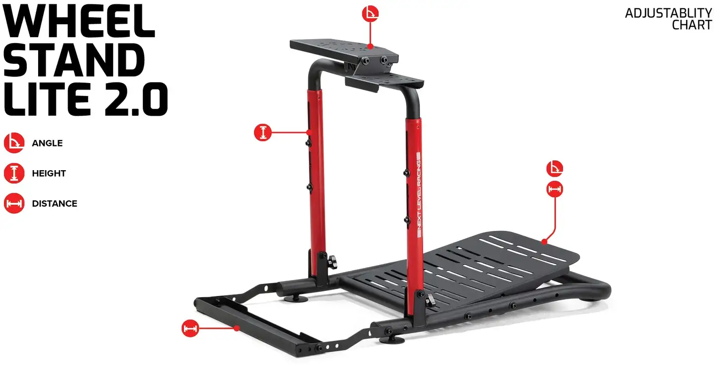 Next Level Racing Wheel Stand Lite 2.0 rattiteline - 6