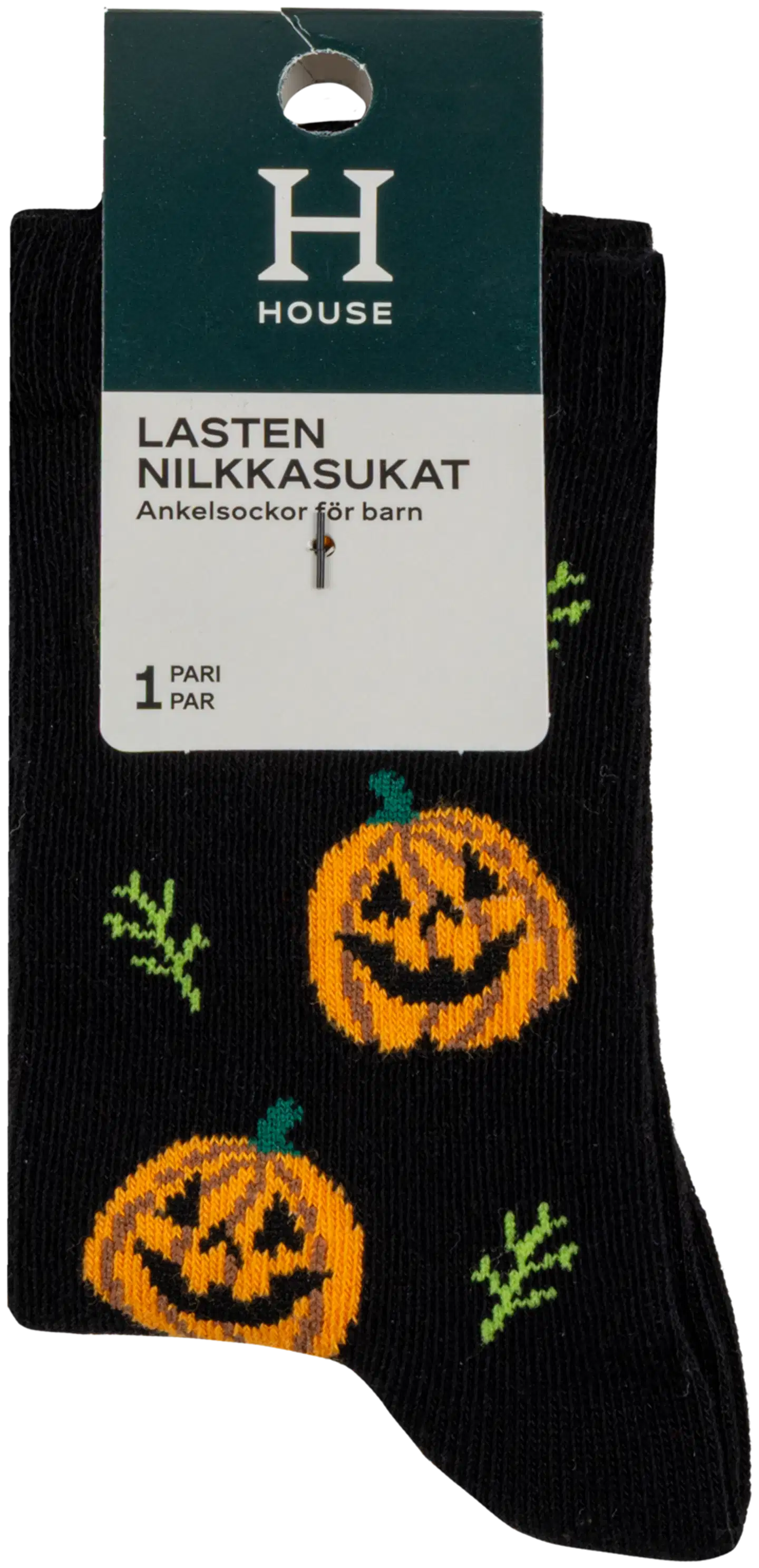 House lasten nilkkasukat Kurpitsa 234H362621 - black - 2