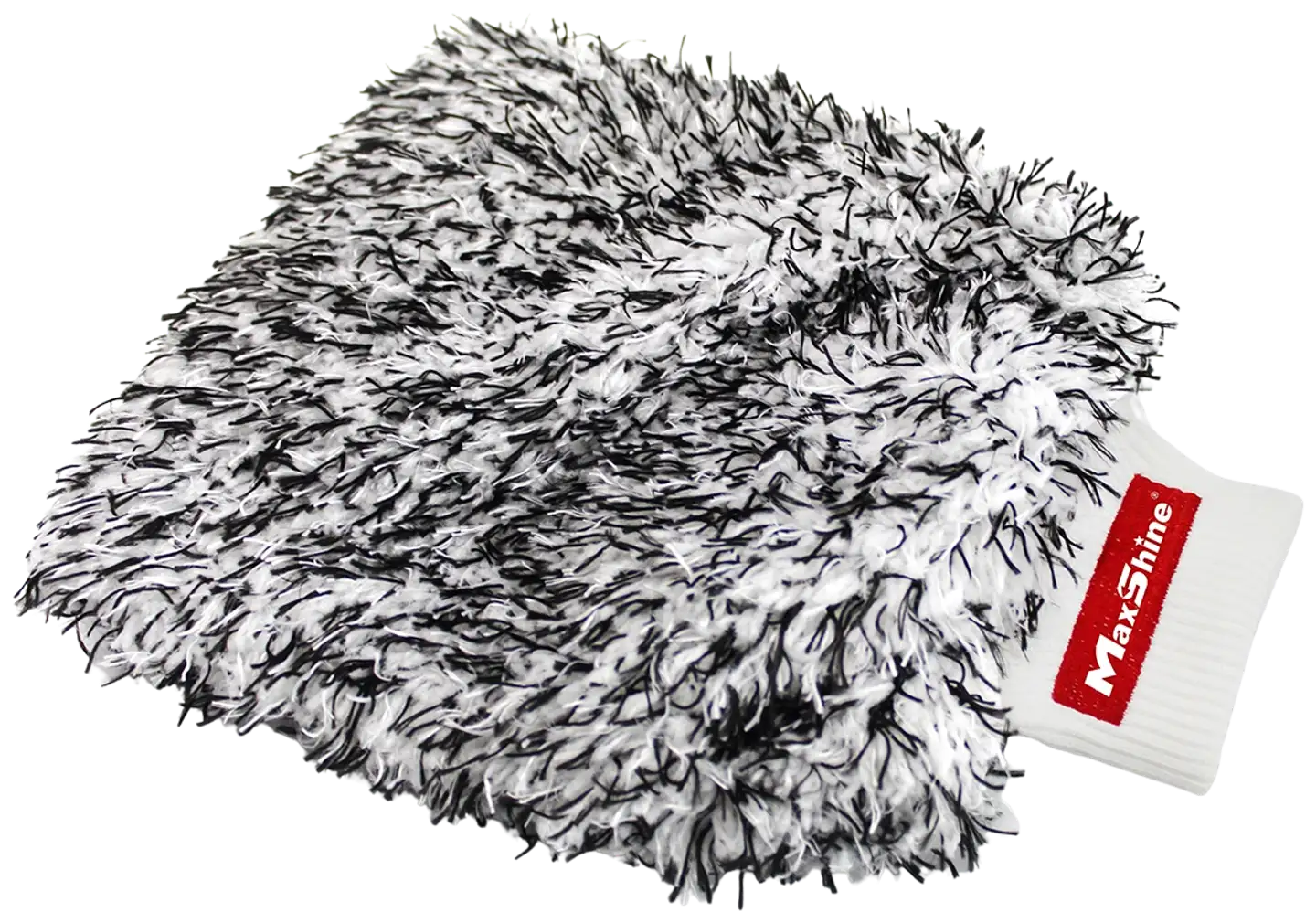 Maxshine 1130004W kaksivärinen mikrokuitupesukinnas 28×20 cm – erittäin pehmeä ja imukykyinen, naarmuttamaton, täydellinen auton korin, vanteiden ja muiden pintojen hellävaraiseen pesuun - 1