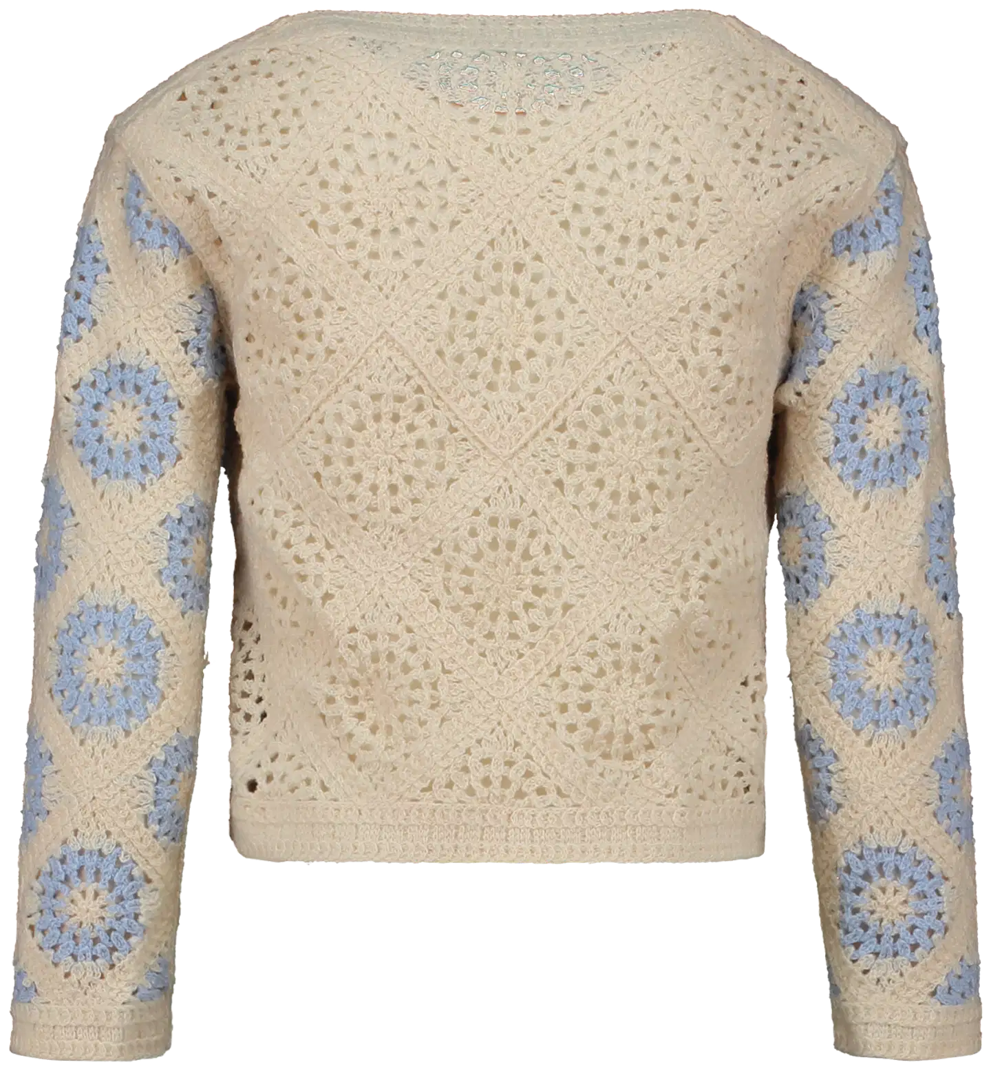 Hailys Lasten neuletakki Ba44lou - blue flower - 3