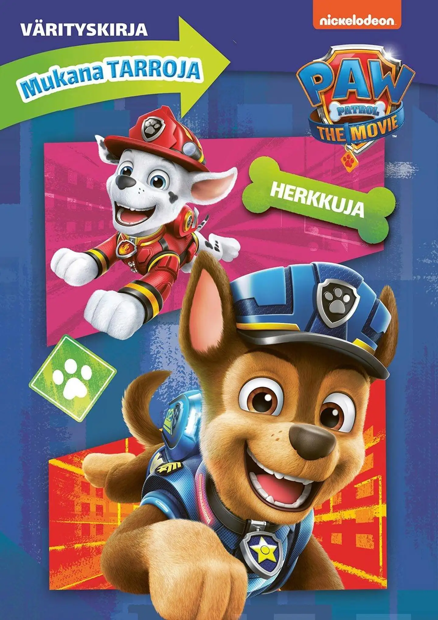 Ryhmä Hau - Paw Patrol The Movie värityskirja