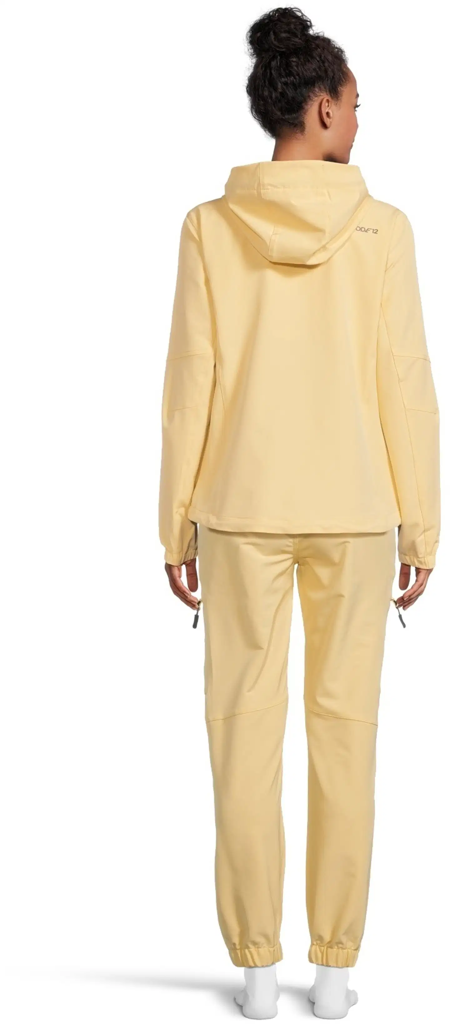 Luode12 naisten retkeilytakki loose-fit 223L112660 - golden haze - 3