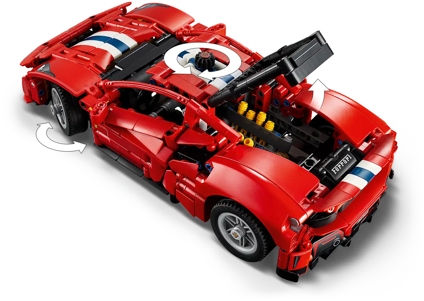LEGO® Technic 42235 Ferrari 488 PISTA ‑auto - 6
