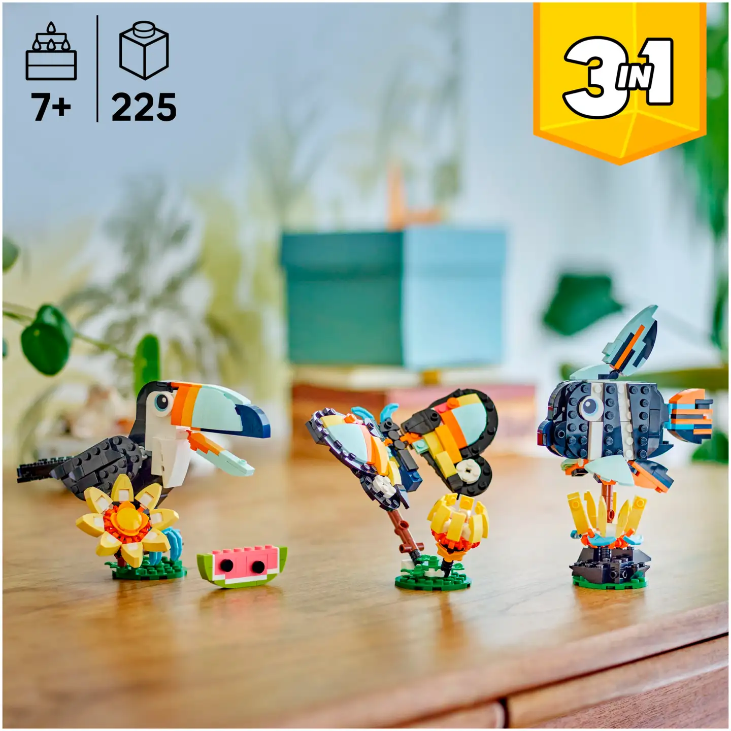 LEGO Creator 31173 Villieläimet: trooppinen tukaani - 9