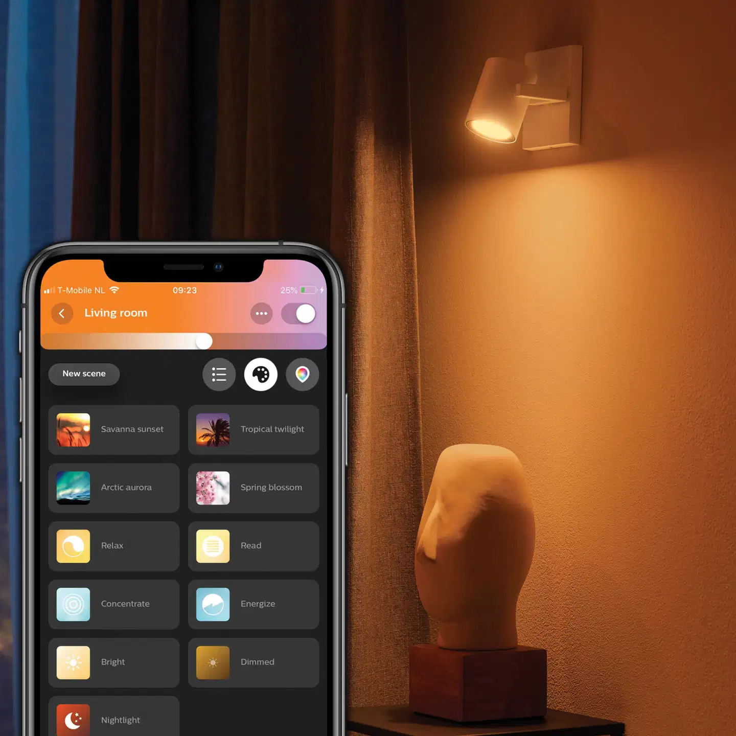 Philips Hue Argenta -kohdevalaisin 4.2W 2000-6500K 400LM valkoinen - 10