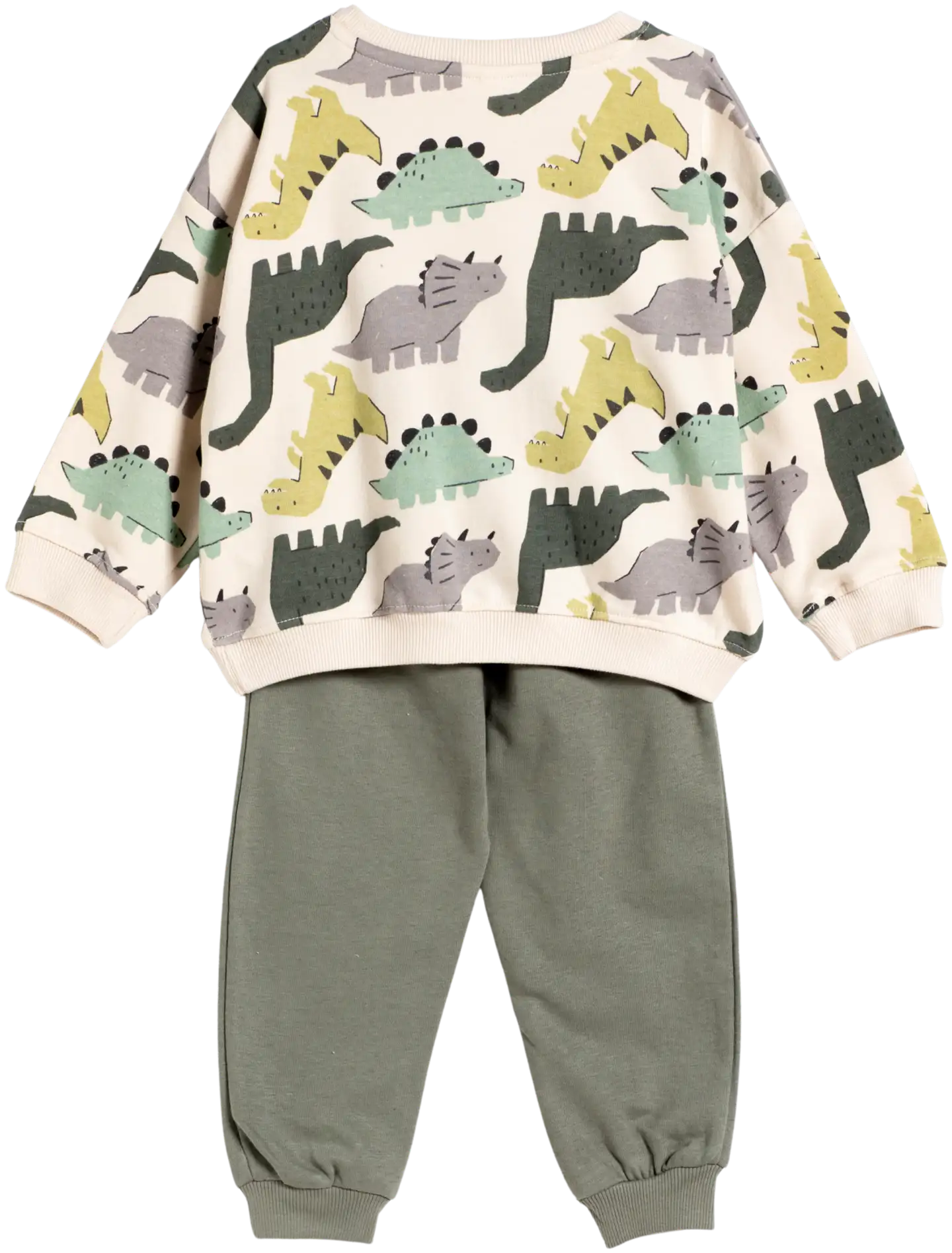 TEX BABY vauvojen collegesetti Dino I274193 - ECRU 2 - 2