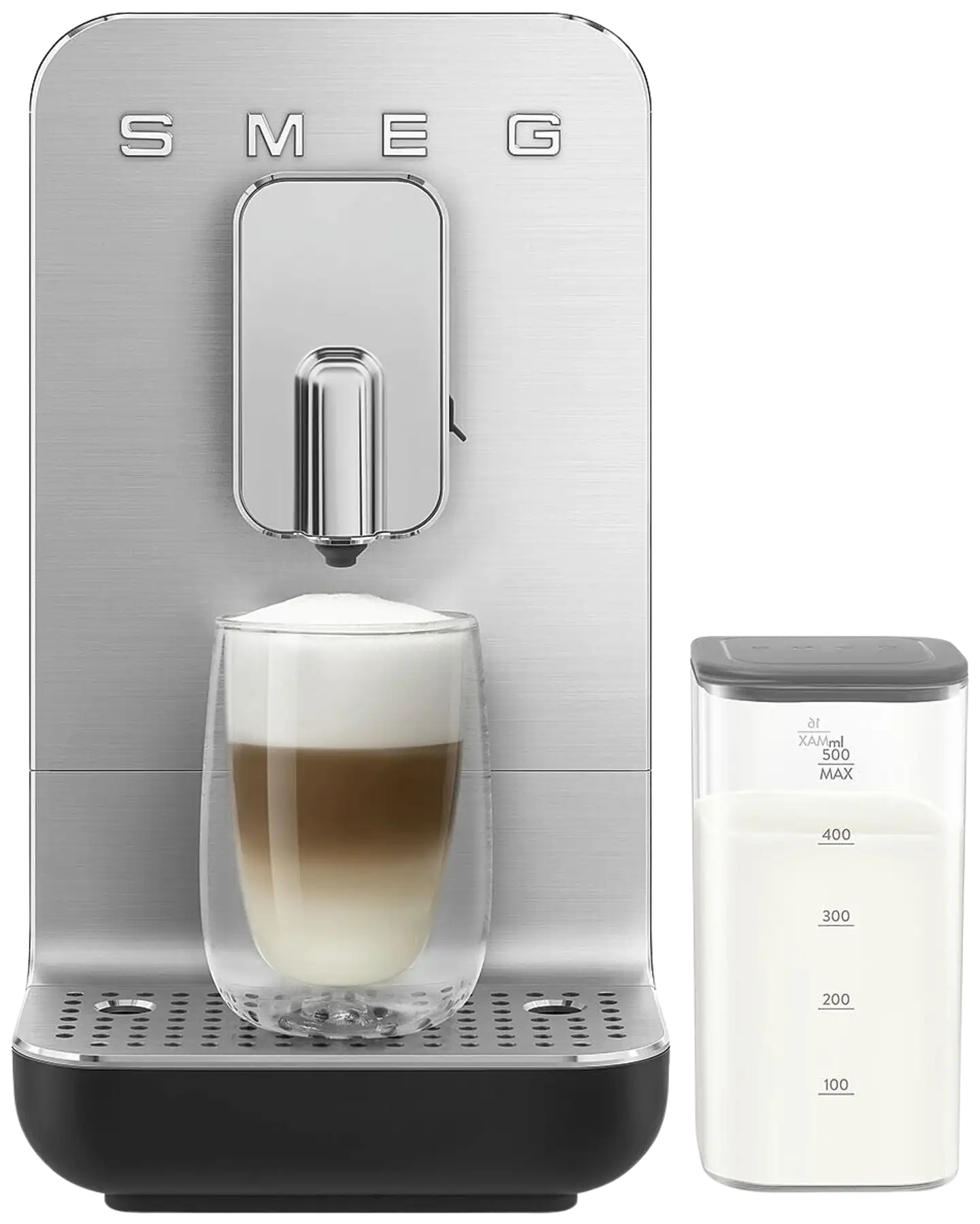 Smeg kahviautomaatti maitokannulla musta BCC13BLMEU - 4