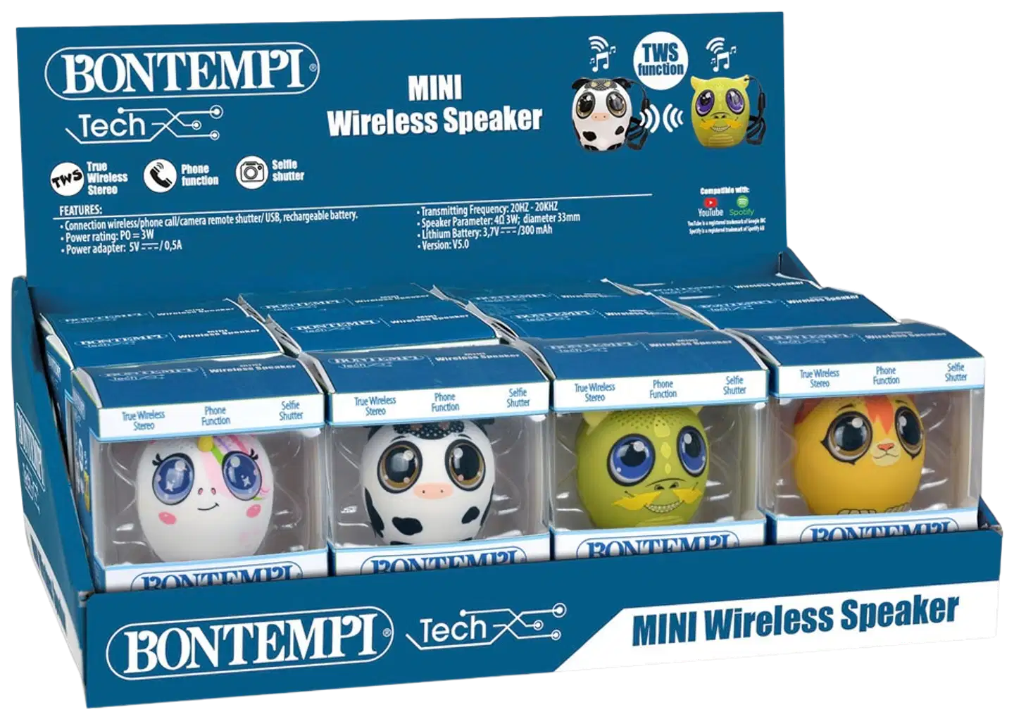 Bontempi Mini langaton kaiutinhahmo - 2