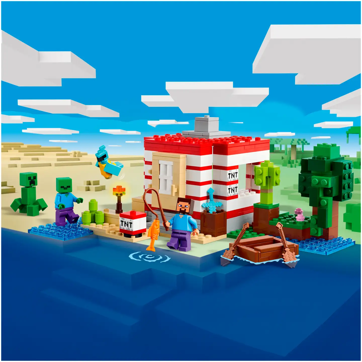 LEGO® Minecraft 21275 TNT-viidakkotalo - 5