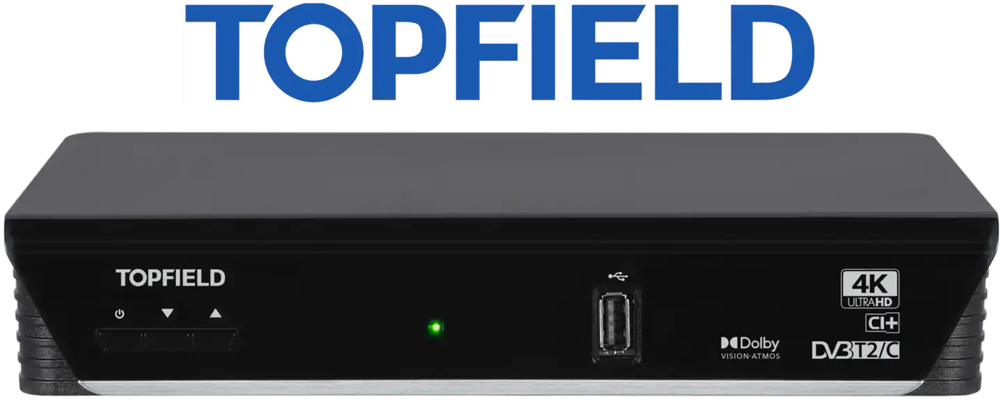 Topfield tallentava HD digiboksi antenni- ja kaapeliverkkoon CRC-8000-4K-1TB - 1