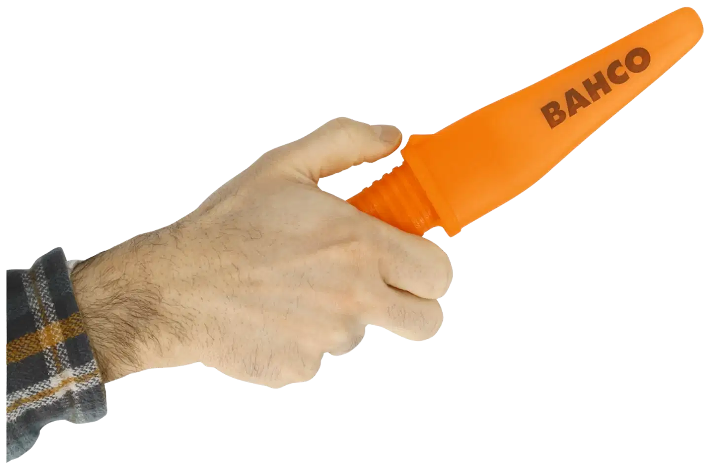 Kelluva kalapuukko , jossa on fluoresoiva kahva ja suojakotelo 102 mm 1446-FLOAT-FISH - 5