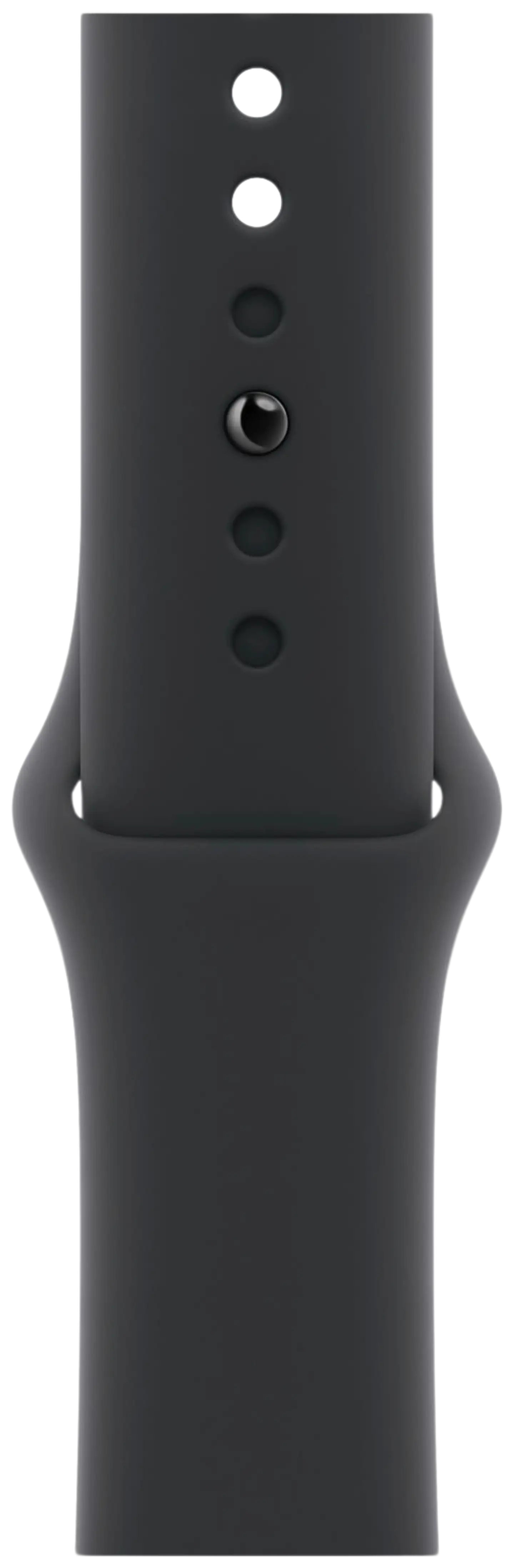 Apple Watch Series 10 GPS + Cellular 42mm Jet Black alumiinikotelo, musta Sport ranneke - M/L - MWX73QN/A - 3
