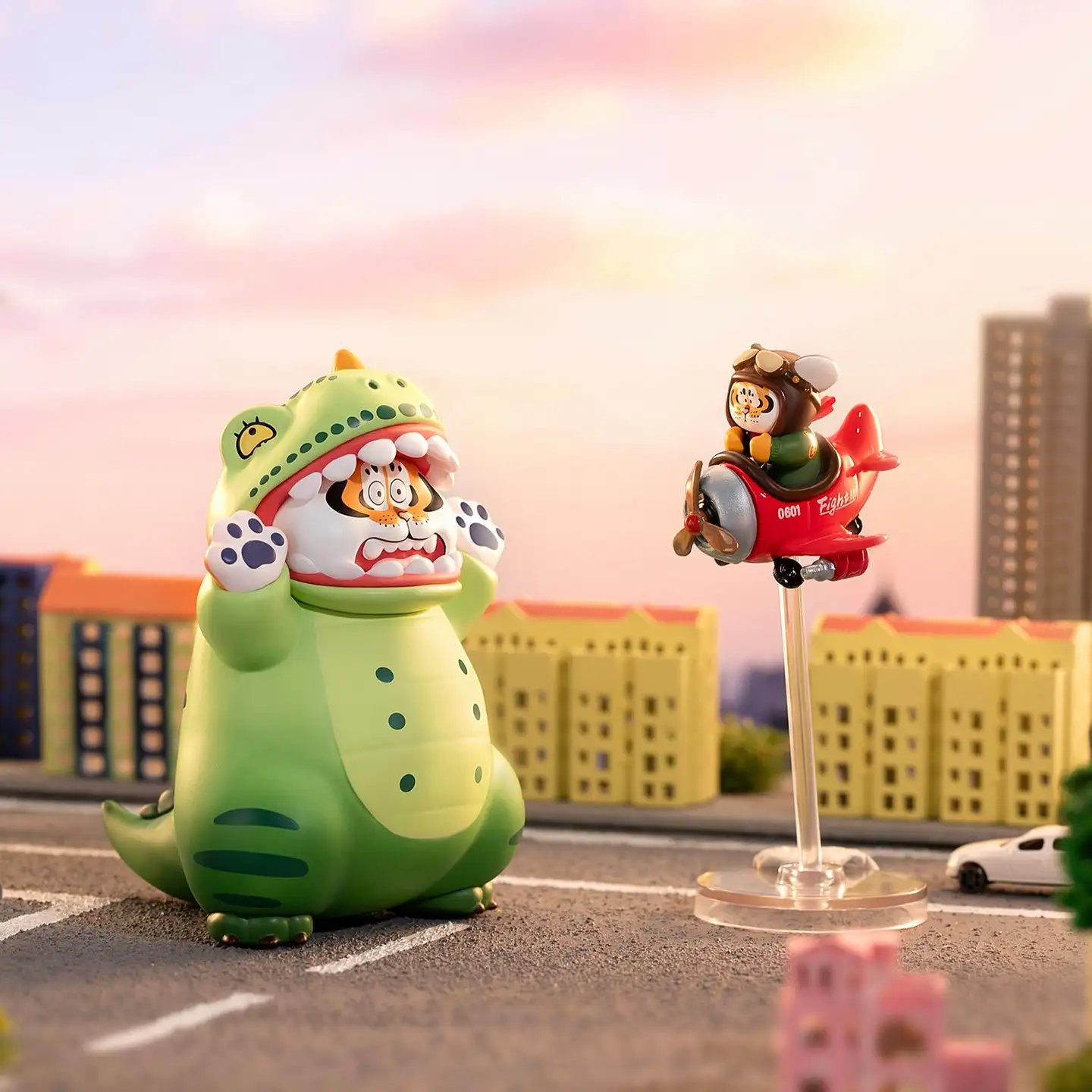 Funism keräilyhahmo Alexander The Fat Tiger-Roaring Love - 6