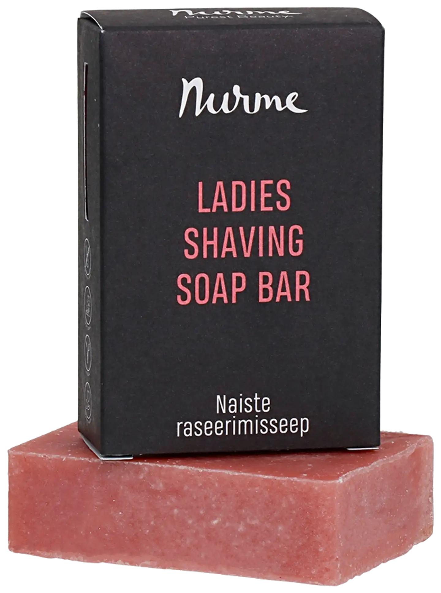 Nurme Ladies Shaving soap bar 100g palasaippua