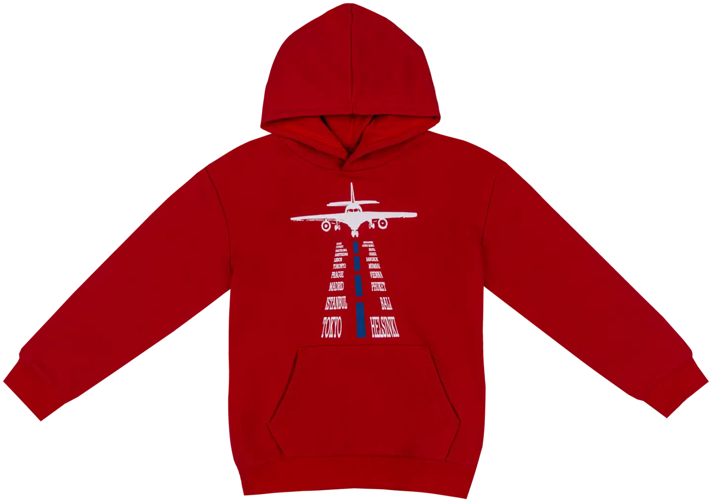 Ciraf lasten huppari plane 25pc261115 - 18-1657TCX SALSA - 1