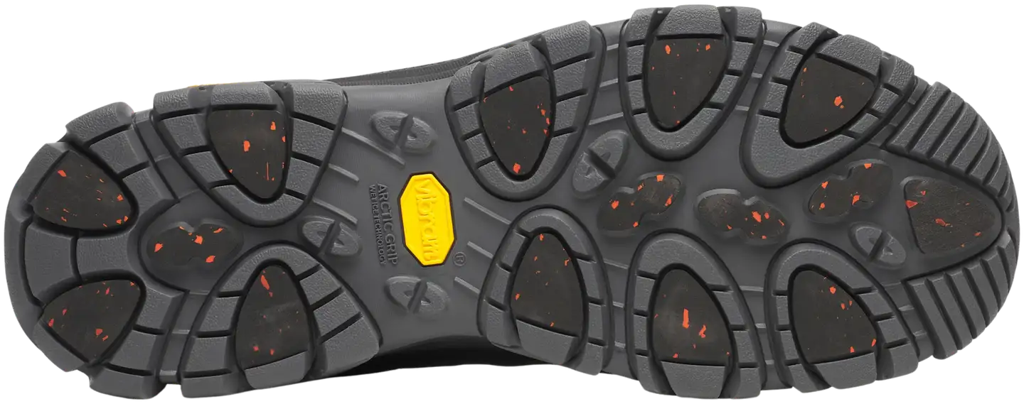 Merrell miesten vedenpitävä pitopohjakenkä Thermo Snow Grip Mid Waterproof - BLACK - 5
