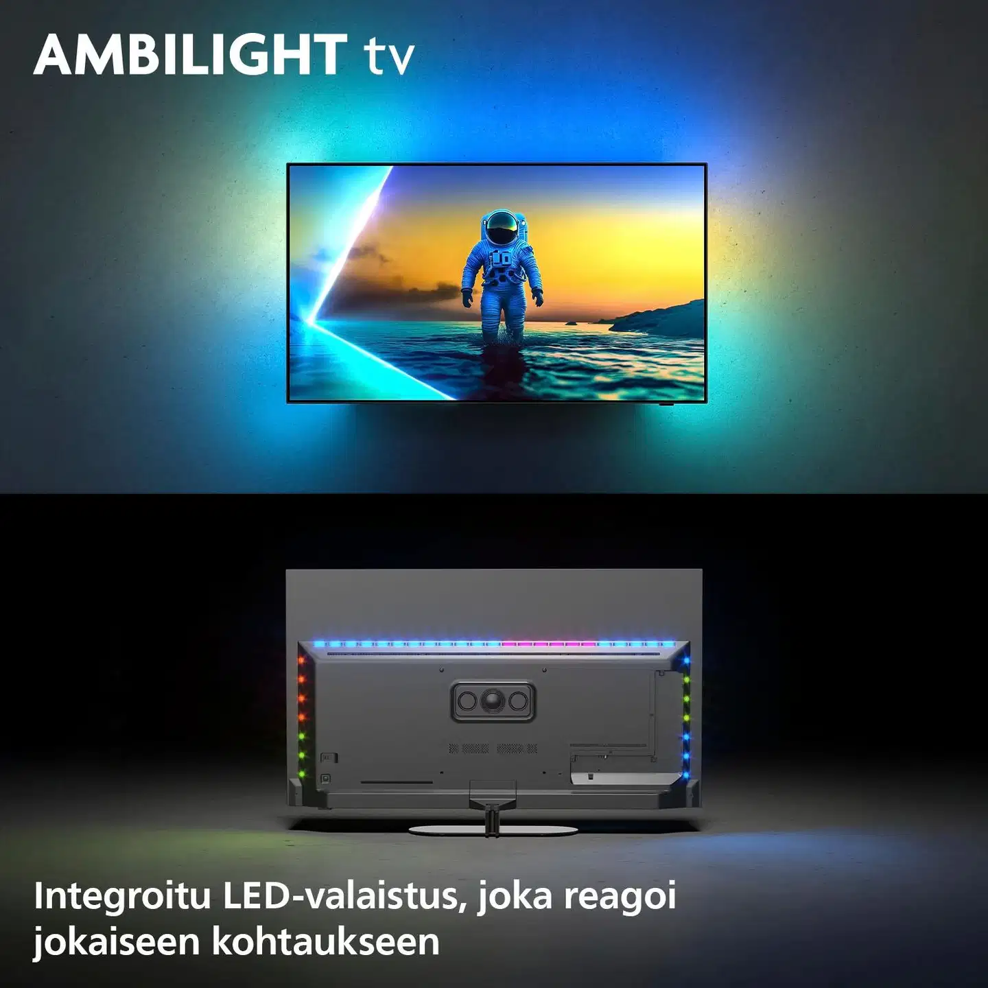 Philips 55" OLED810 4K Ambilight Google TV - 2