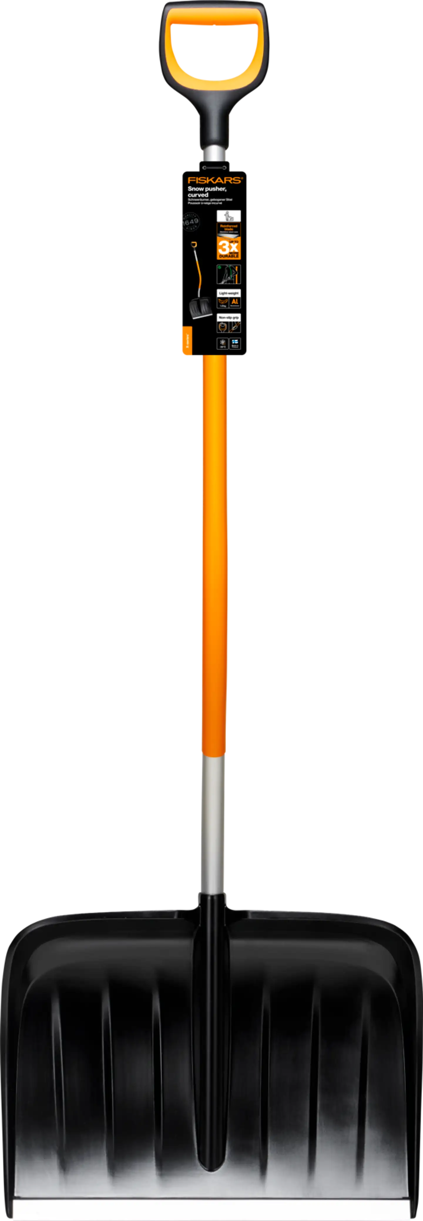 Fiskars X-Series lumentyönnin kaareva - 1