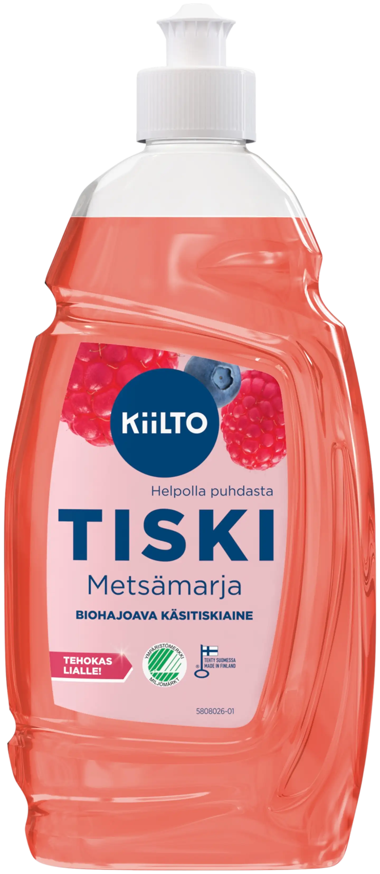 Kiilto biohajoava käsitiskiaine Metsämarja 500 ml