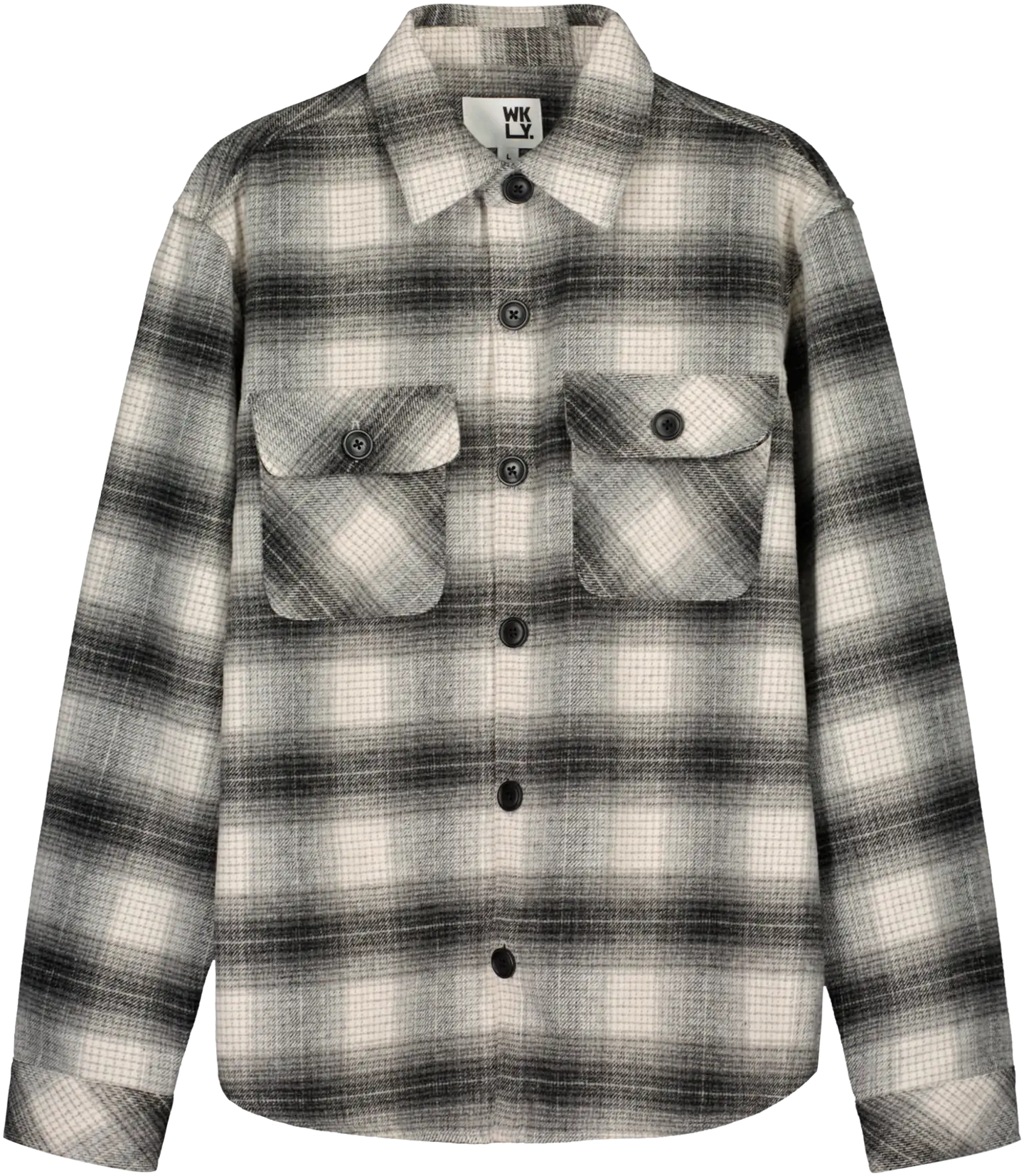 WKLY. miesten paitatakki 194W312521 - Black-grey-white - 1