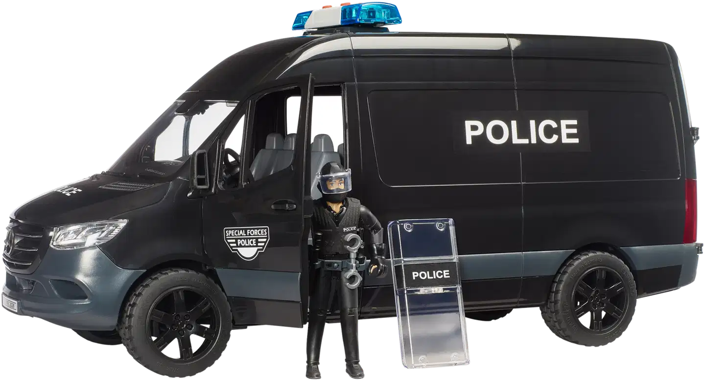 Bruder lelu MB Sprinter Police Special Forces - 5